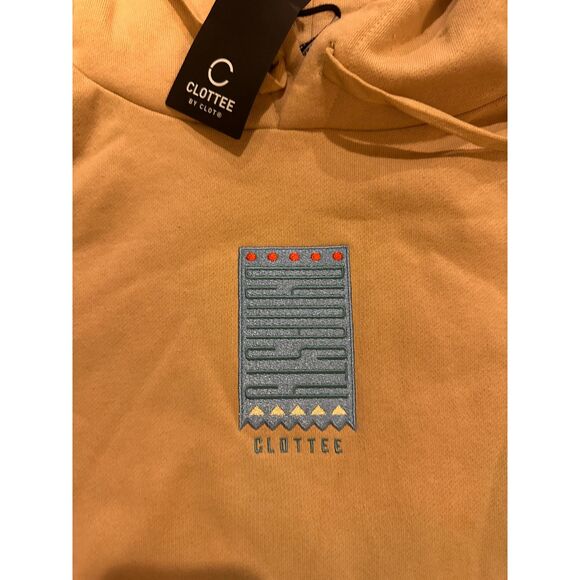 CLOTTEE BY CLOT - DYNASTY HOODIE - size XXL - Beige/Tan - Picture 4 of 4